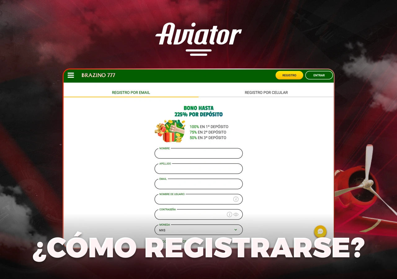 Registro sencillo de una cuenta de casino en línea