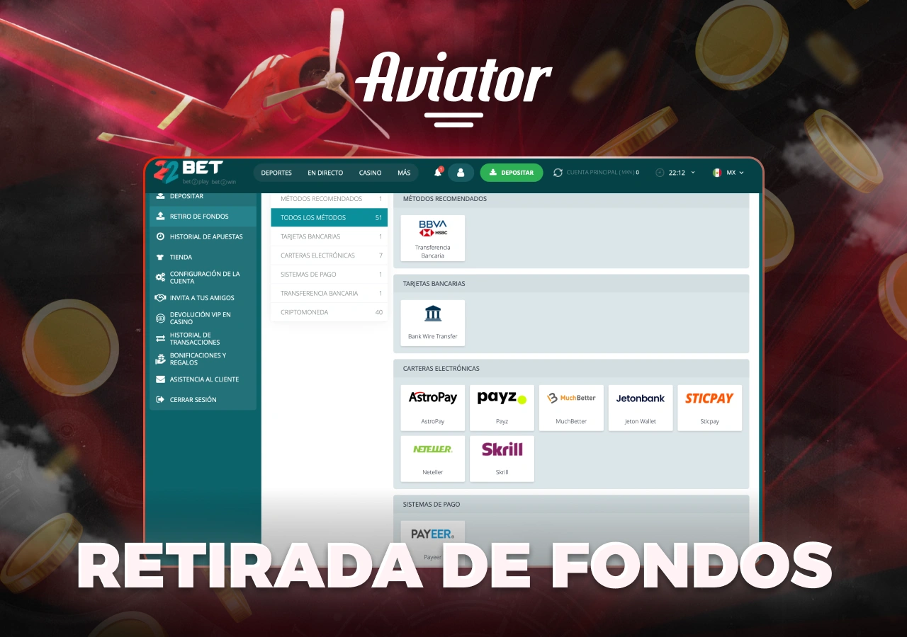 Posibles opciones de retirada para los usuarios de México